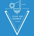 R&M CNC Worker Logo